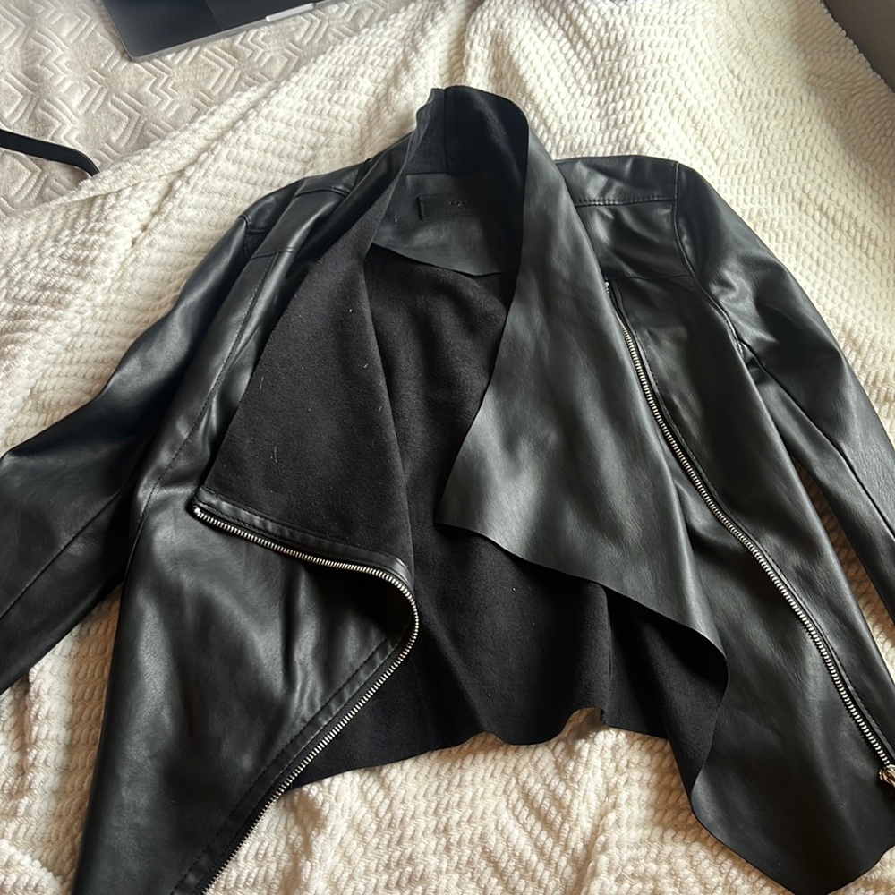 Blank NYC XS Leather Jacket
